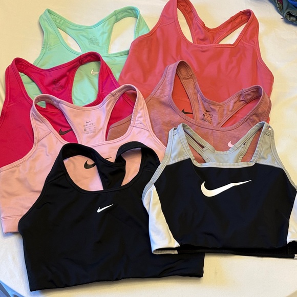 Set of 7 XL Nike Women's Sports Bras